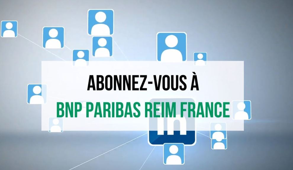 BNP Paribas REIM Franc eouvre sa page linkedin